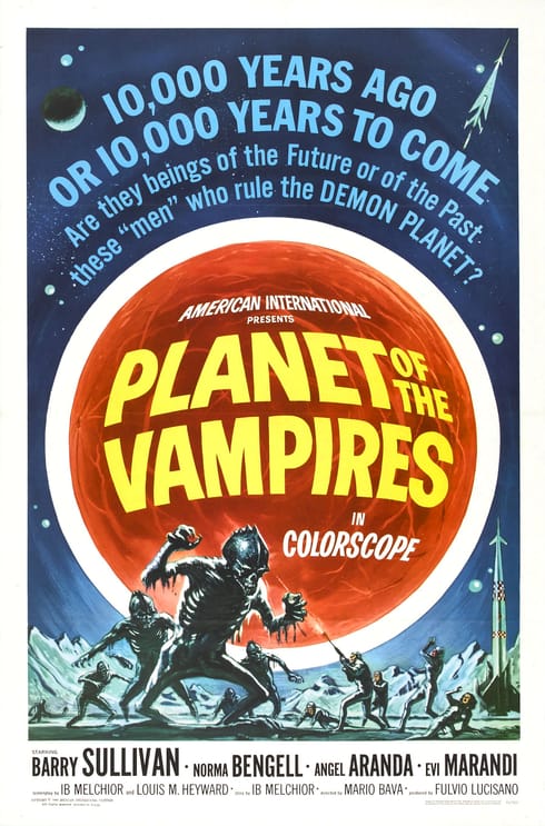 #51: Planet of the Vampires (1965) (dir. Mario Bava)