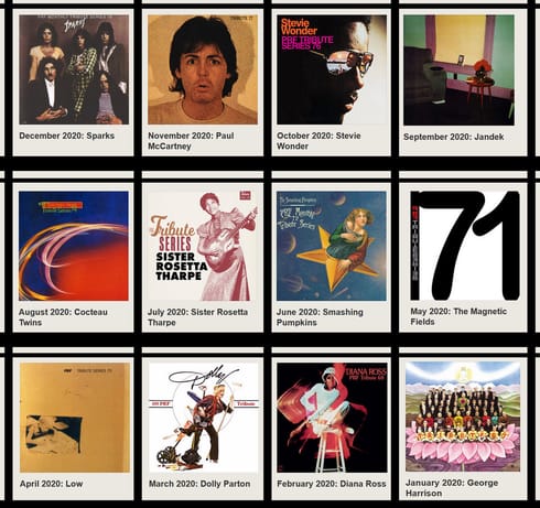 PRF Monthly Tribute Series