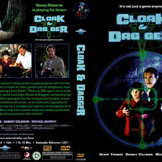 #17: Cloak and Dagger (1984) (dir. Richard Franklin)