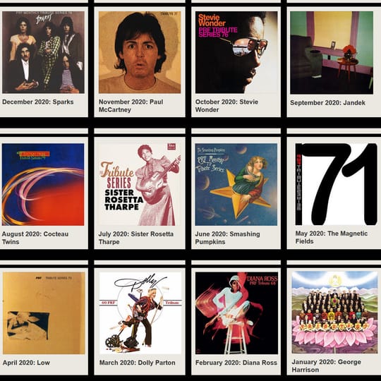 PRF Monthly Tribute Series