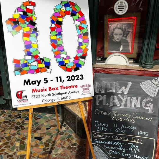 Bonus Material: The 10th Annual Chicago Critics Film Festival (Part 1 of 2) - 2023